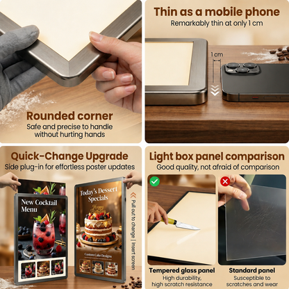 LED Poster Frame — Turn Any Poster Into a Professional Display